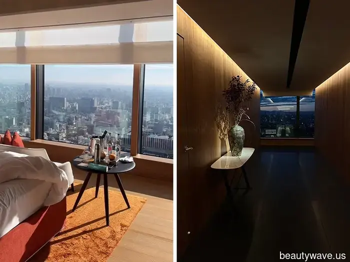 I stayed at the luxurious hotel in Tokyo that was recently ranked #15 in the world.
