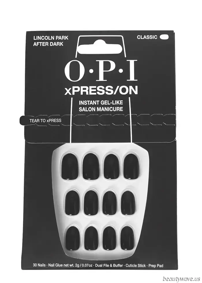No es burdeos — este inesperado color de uñas de OPI está en las manos más elegantes de cara al invierno.