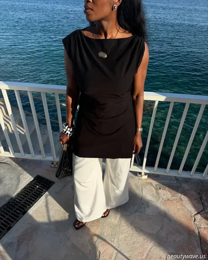 I’m Replacing My Crewneck Tees with These 7 Elegant Neckline Styles.