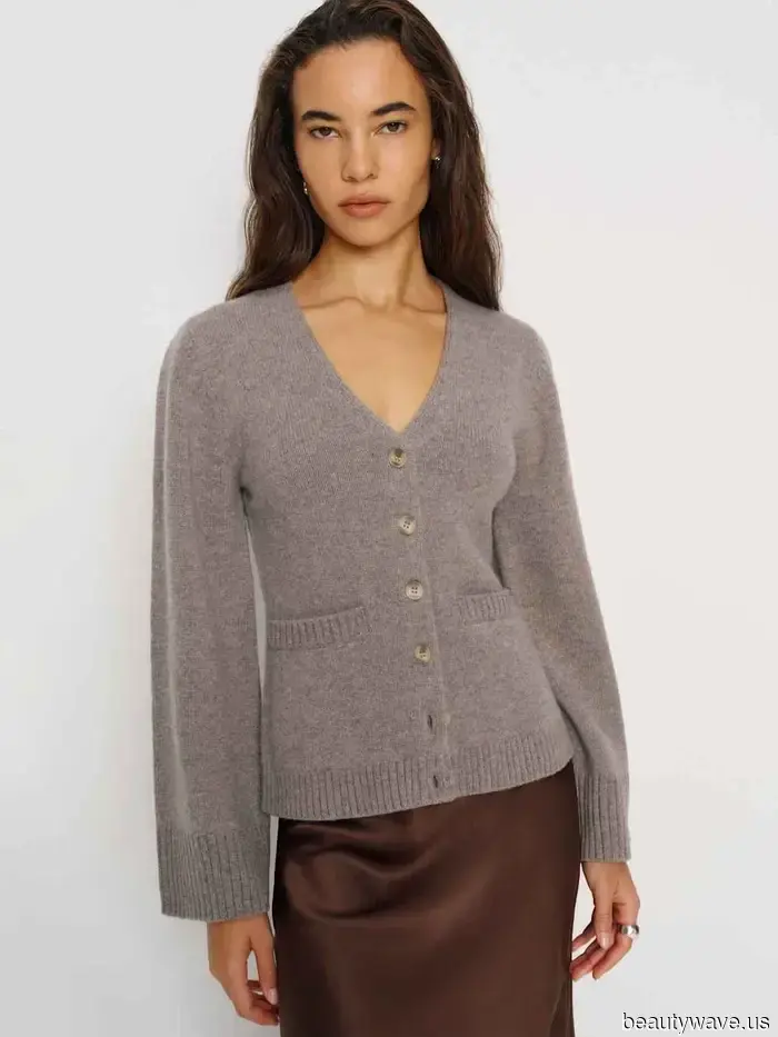 I Want to Appear Luxe This Autumn—These Reformation Cardigans Have My Endorsement.
