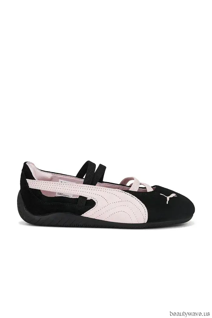 Here's your public service announcement: opt for these trending ballet sneakers instead of chunky sneakers.