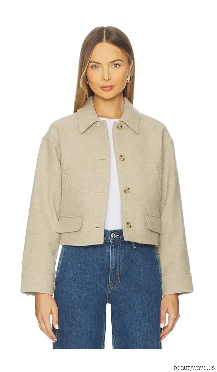 Everyone with great taste is currently pairing jeans with this particular style of jacket.