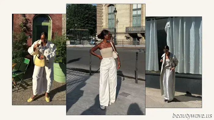 Is it just me, or are all the trendy girls now combining ballet flats with this anti-denim pant trend?