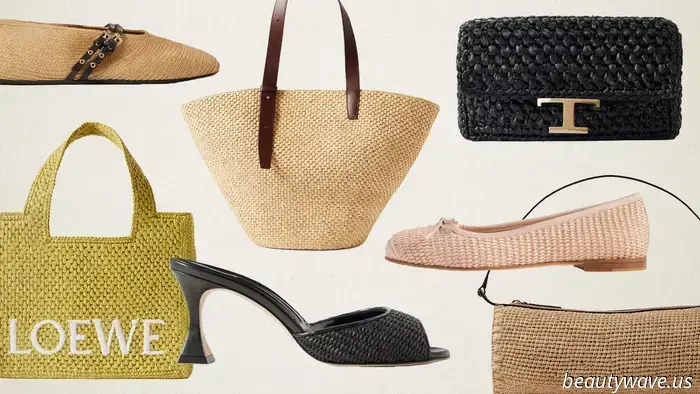 Secondo le fashion editor, hai bisogno di accessori in rafia per l'estate—18 opzioni sorprendenti da NET-A-PORTER