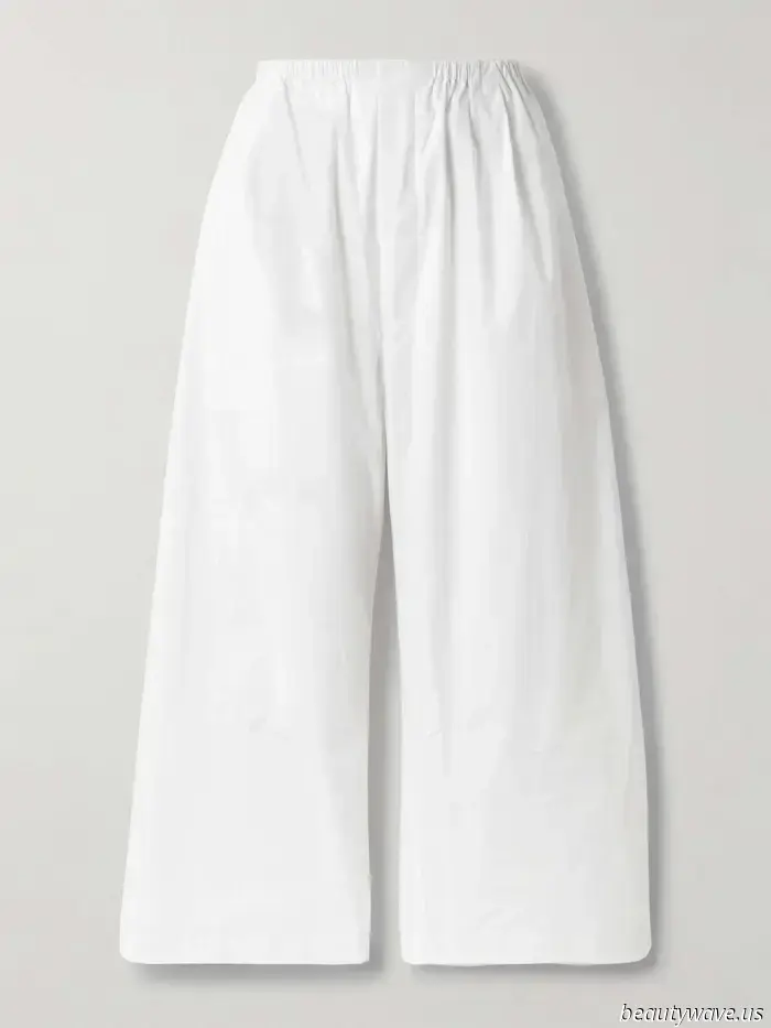 Le donne francesi sanno che questo pantalone anti-denim rende ogni outfit molto più lussuoso.