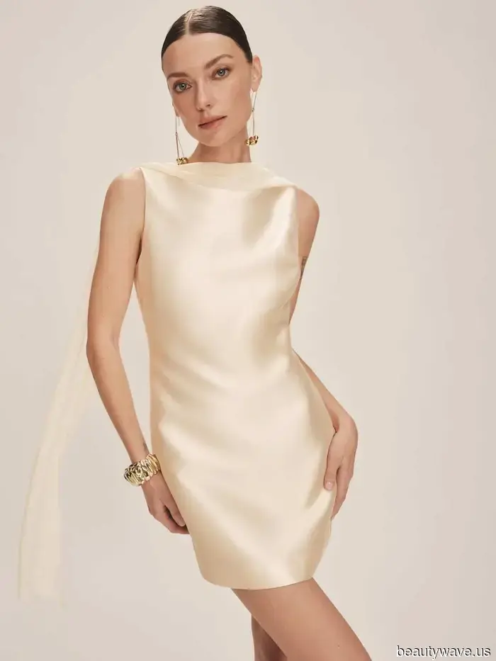 Sujeta los LBD, pausa con el vestido desnudo&mdash;esta es la tendencia de la temporada de fiestas que las personas más elegantes llevarán en su lugar.