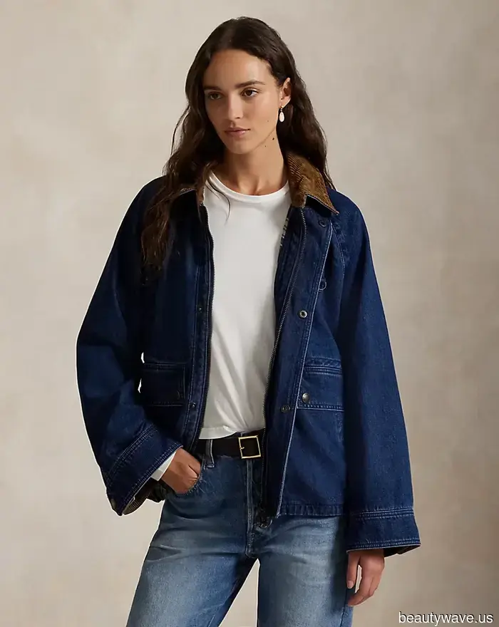 Le giacche di jeans basic non hanno alcuna possibilità contro il nuovo stile dall'aspetto ricco che sta prendendo piede.