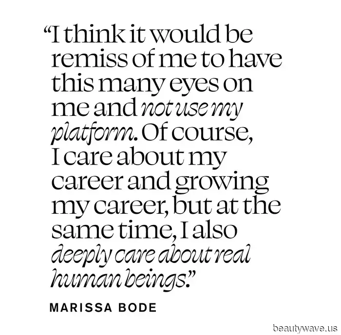 Marissa Bode from Wicked is discovering the magic within herself.