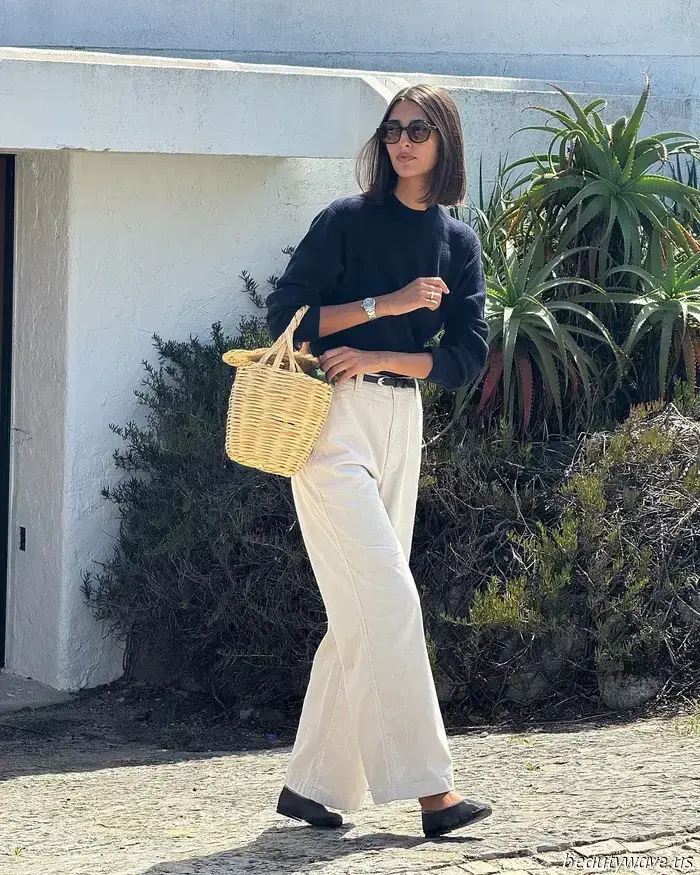 My colleague recently returned from Paris—she noticed this stylish trouser-and-shoe pairing on every street.