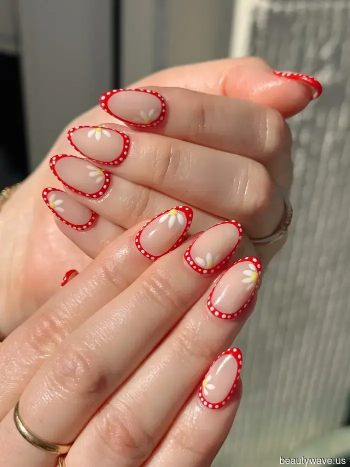 I have a talent for identifying nail trends before they become popular—this edgy design is on the rise.