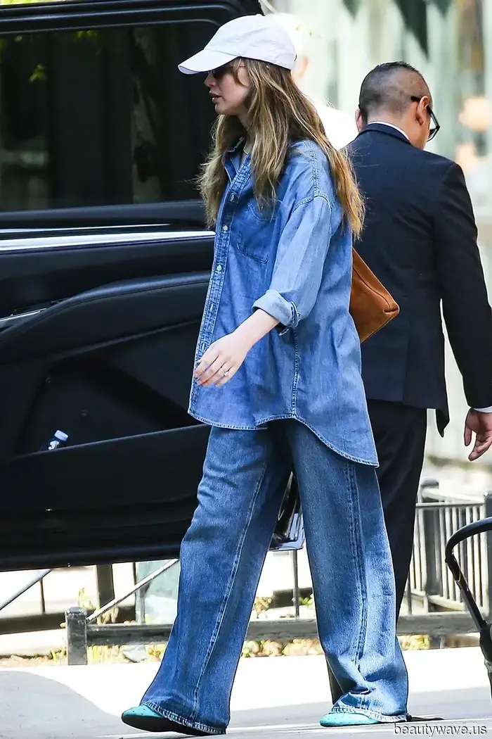 Le It Girls di L.A. e NYC indossano questa tendenza di camicie "noiose" con jeans e pantaloni.