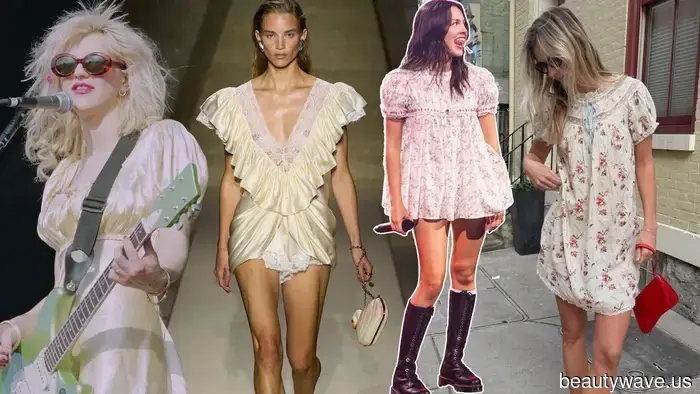 Einige könnten denken, Olivias Babydoll-Kleid sei umstritten, aber Modeleute tragen den Trend schon seit Jahren.