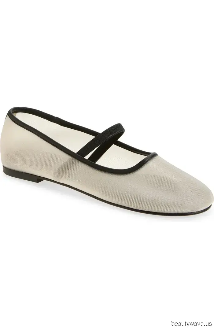 The particular style of ballet flats that many individuals wear without even recognizing that it's a trend.