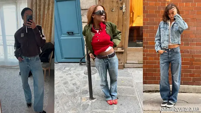 Low-rise jeans have made a comeback—here are the 5 types of shoes that everyone is pairing with them.