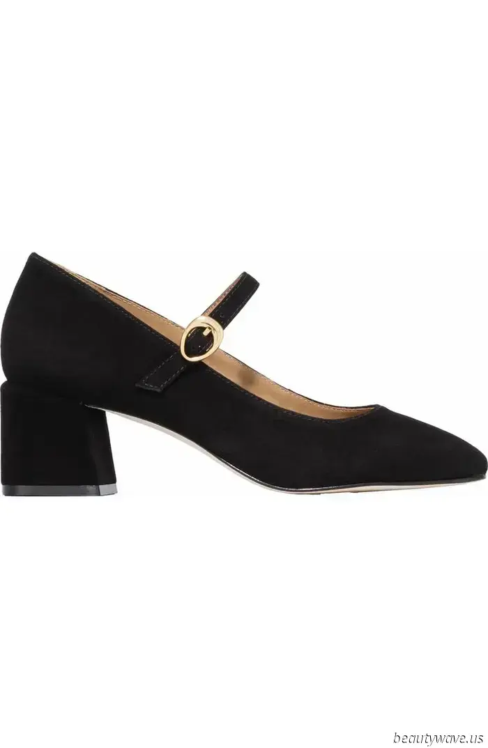 While flat Mary Janes are adorable, consider opting for these instead for a more sophisticated appearance.