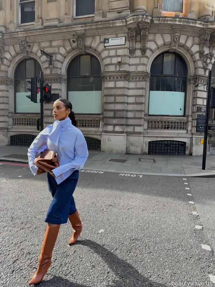 Minimalist and eclectic dressers seldom see eye to eye, yet both recognize that this "outdated" blouse looks best when paired with jeans and linen...
