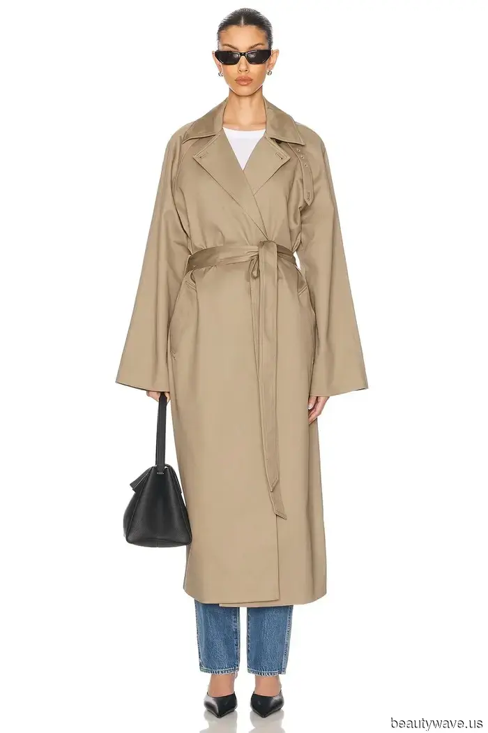 Las mujeres más elegantes de Londres saben que este color de bolso que no es negro hace que los abrigos trench se vean más elegantes.