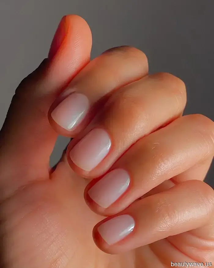 Not Chrome, Not Glitter—Aqua Glazed Nails Are the Trend to Embrace This August.