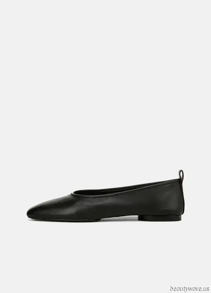 Skip the sneakers—this is the elegant flat-shoe style that French women pair with three different types of casual trousers.
