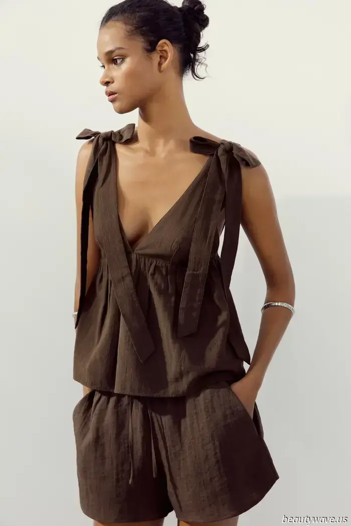 I spend the entire day browsing Zara—these summer tops appear very luxurious.