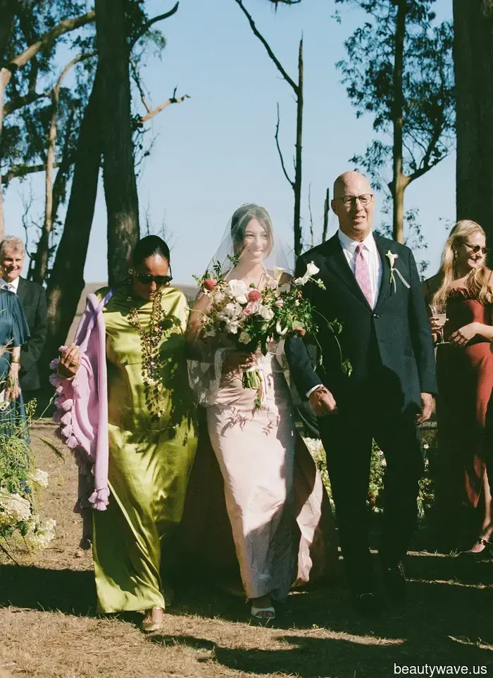 A Blush Wiederhoeft Outfit and a "Haunted Saloon" After-Party Made This California Wedding Unforgettable…