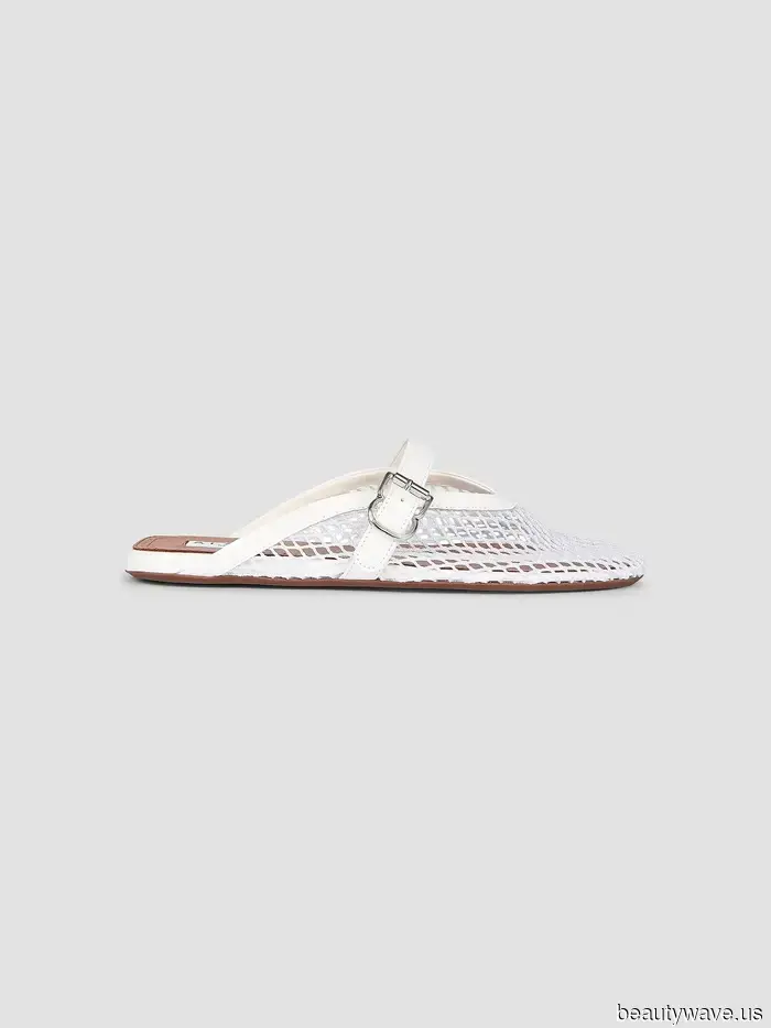 Forget the Mesh Ballet Flats—In Saint-Tropez, fashionable girls are sporting dresses with this modern alternative.