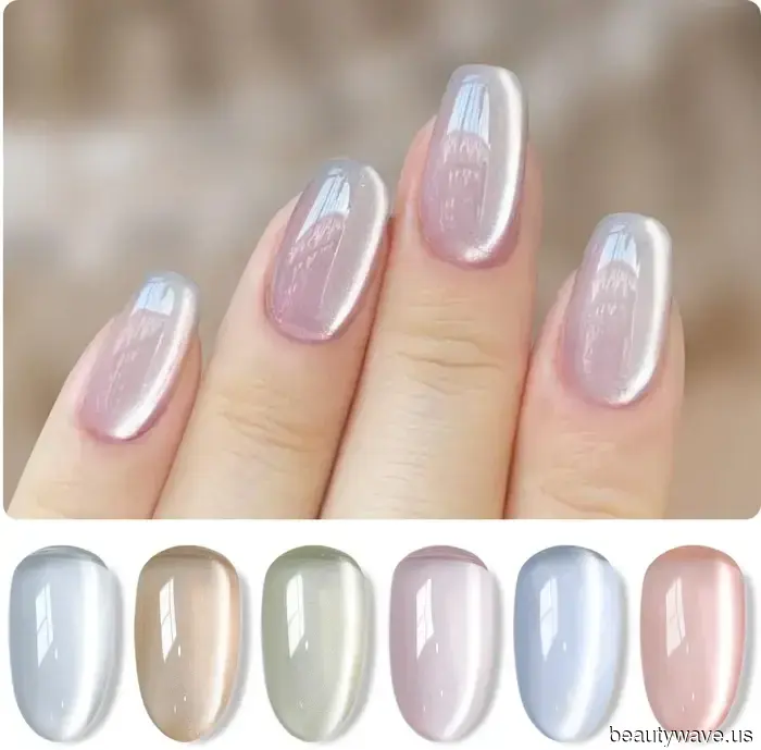 Hailey Bieber's Velvet Snowflake Manicure is the style I'm planning to get at the salon this November.