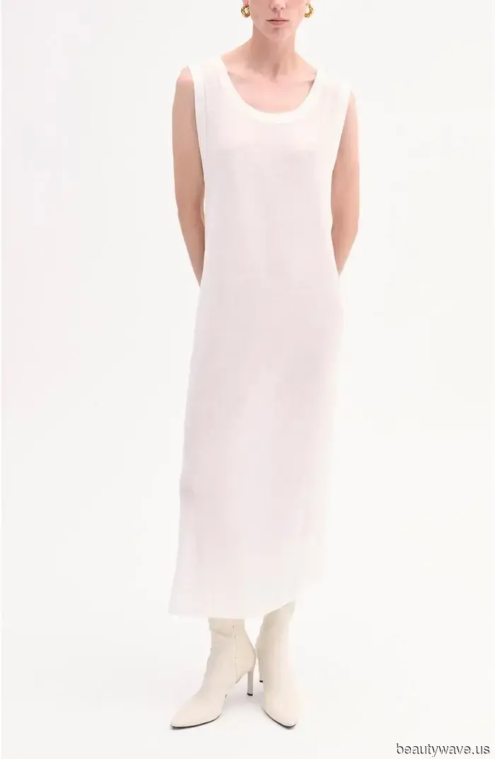 Si la comodidad de unos vaqueros y una camiseta viniera en forma de vestido, se vería muy parecido a esto&hellip;