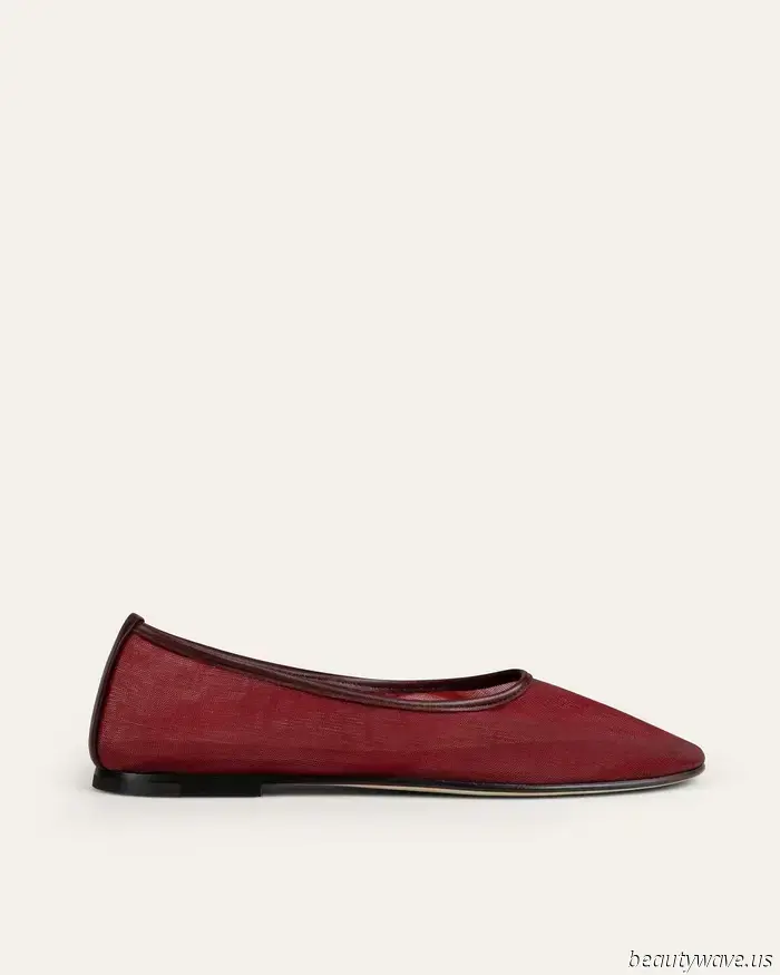 Ya no se necesitan más zapatos planos de malla negra; los diseñadores elegantes los están comprando en este color ahora.