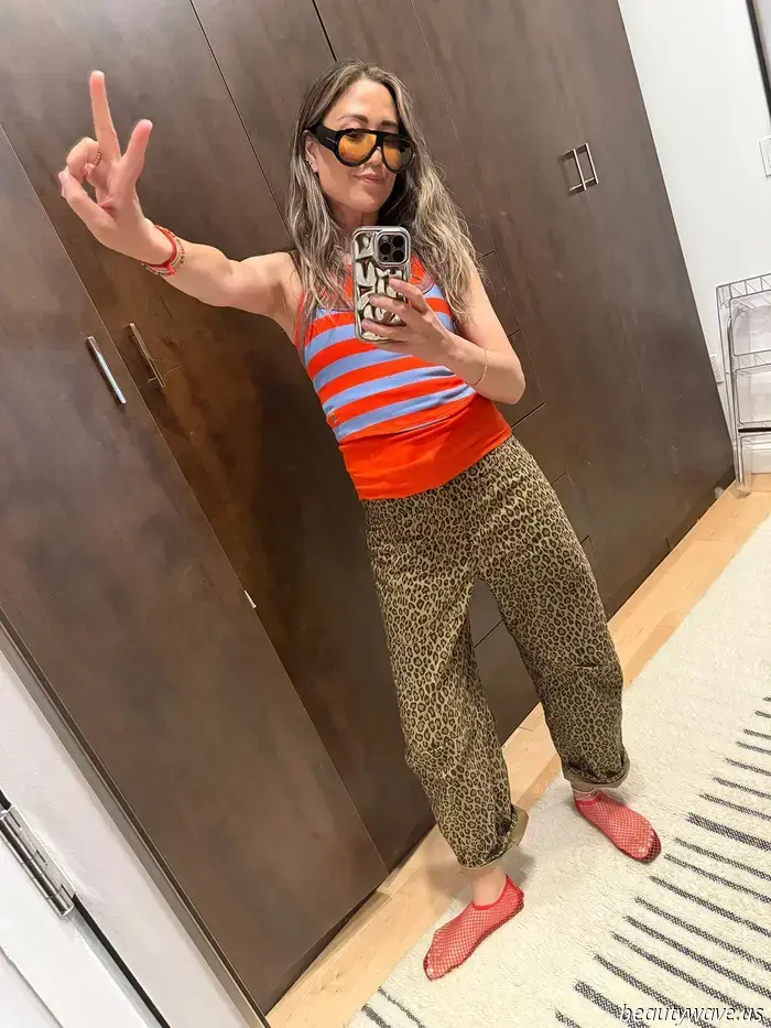 Shopbops Modeleiterin trug Leo-Print-Hosen, und jetzt möchte ich sie zu allem tragen
