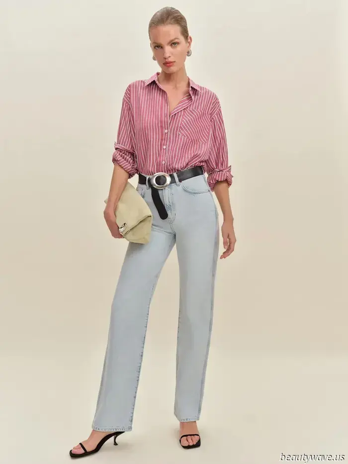 Is it just me, or are all the trendy girls opting for this denim style instead of baggy jeans?