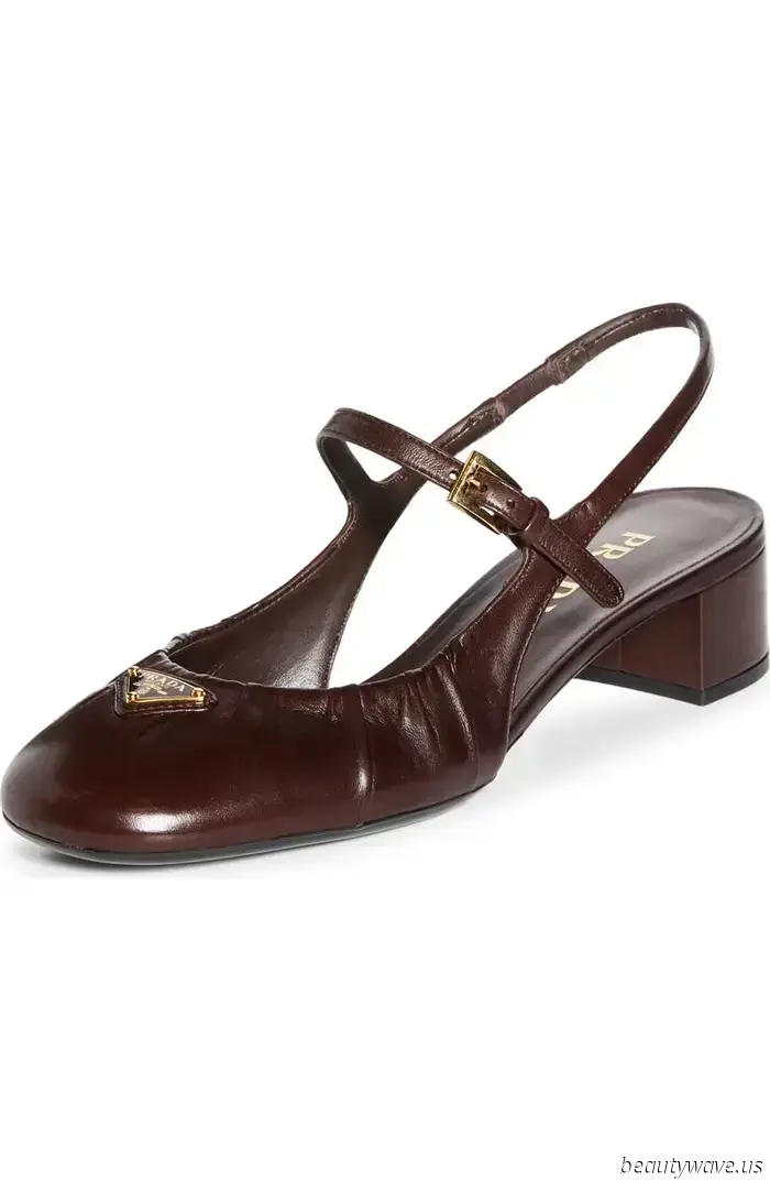 While flat Mary Janes are adorable, consider opting for these instead for a more sophisticated appearance.