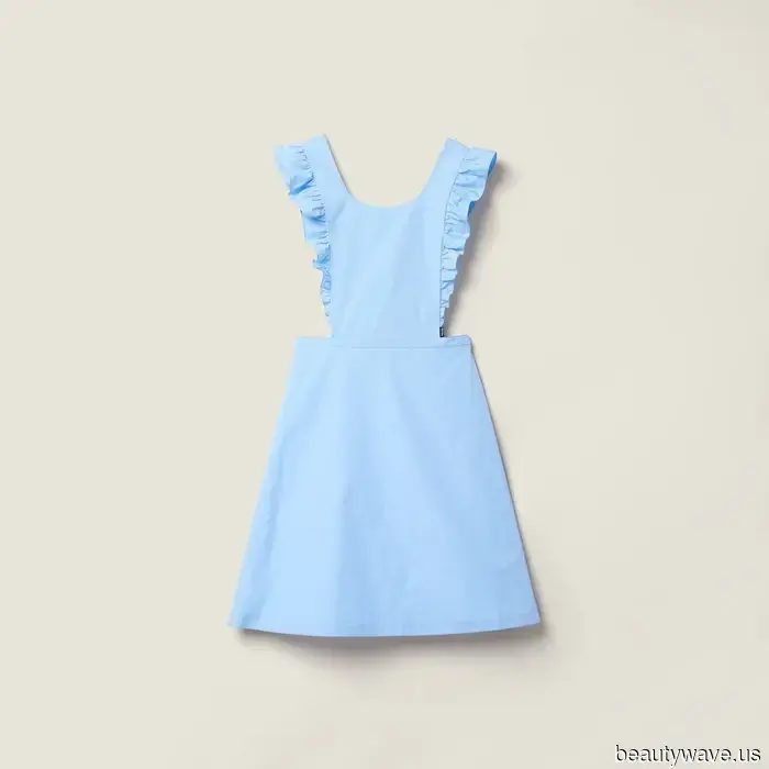 No, Not Floral—This Debated Spring Dress Trend Is Dominating New York, Thanks to Miu Miu.