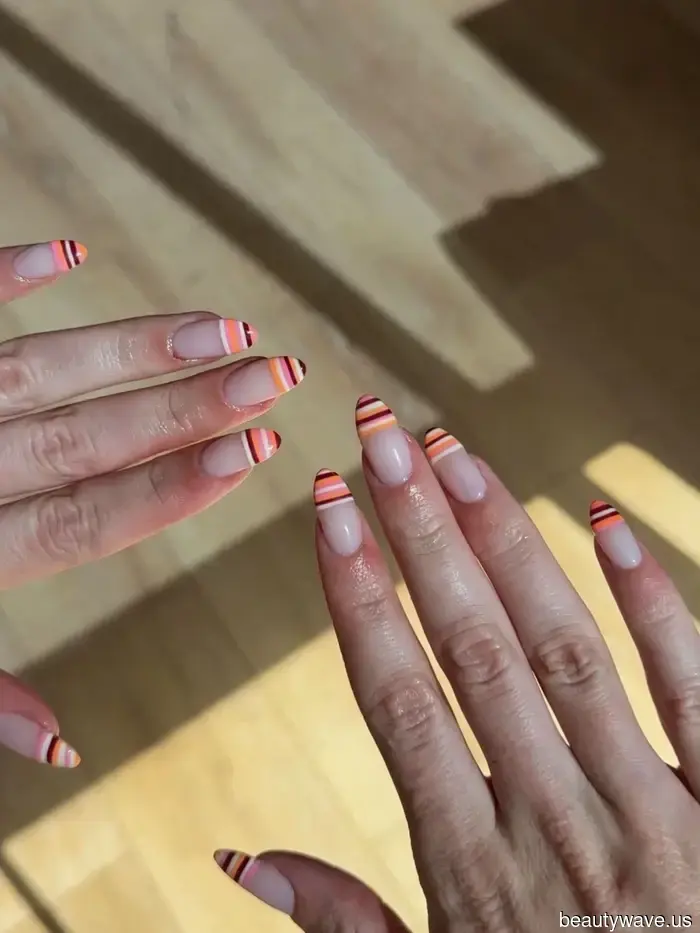 Pinterest states that this spring, every It Girl is showcasing this stylish, adaptable manicure.