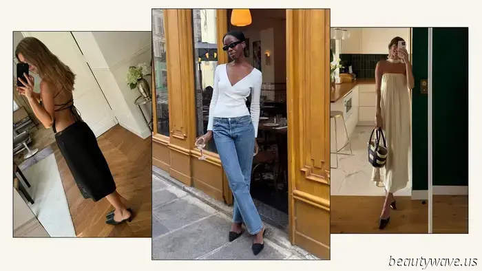 Le donne francesi devono essere stufe dei sandali — ora indossano tutte questa scarpa chiusa.