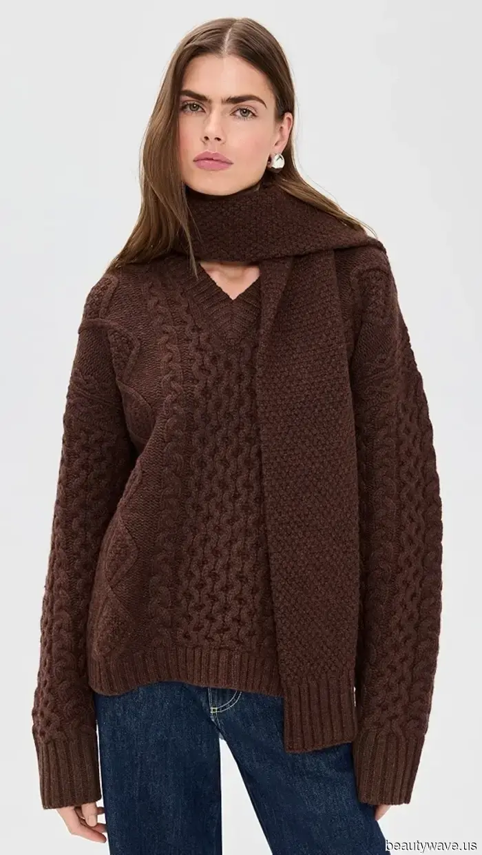 Dieser schicke Pullover-Stil sorgt garantiert dafür, dass jedes Winteroutfit teurer aussieht.