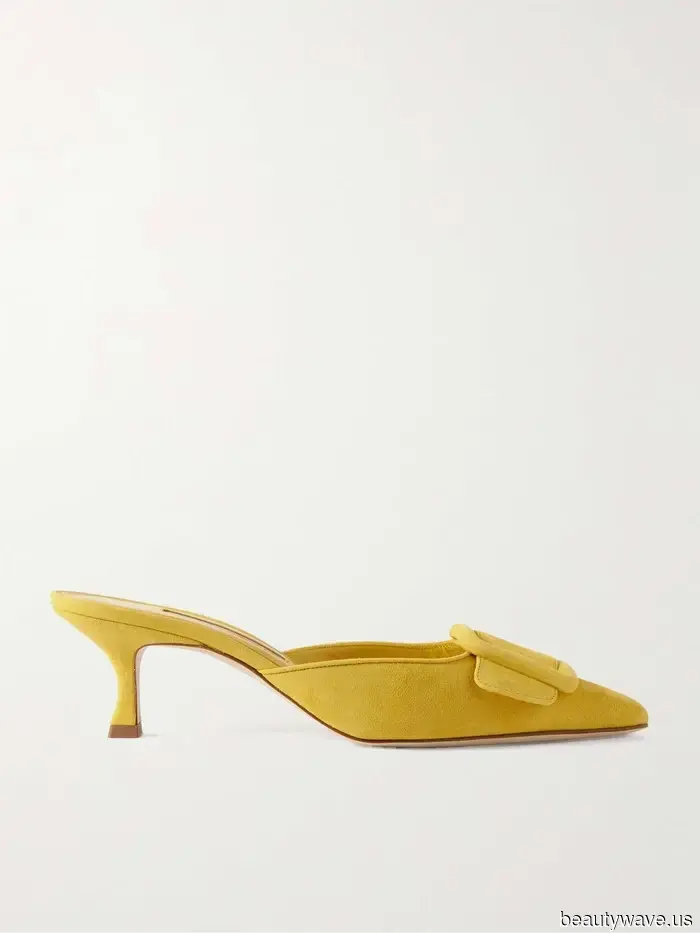 You Inquired, We Responded—Here Are the Shoe Colors That Pair Well With Butter Yellow Attire.