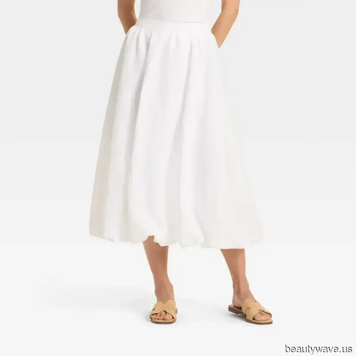 Questa è la gonna che le persone della moda indosseranno nei prossimi 3 mesi.