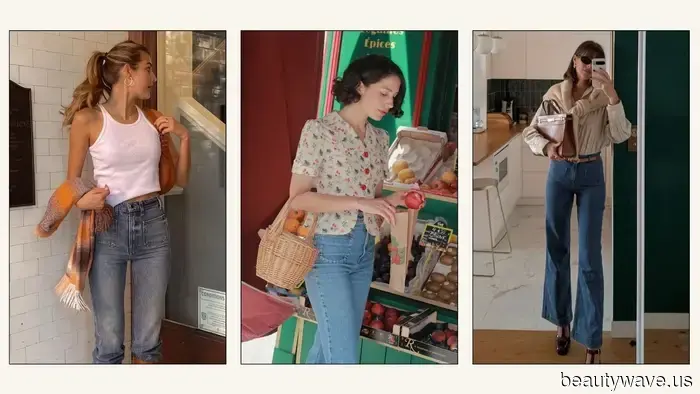 Pariser haben heimlich Skinny-Jeans durch diesen schicken Jeans-Trend ersetzt&mdash;jetzt sehe ich ihn bei M&S, Mango und…