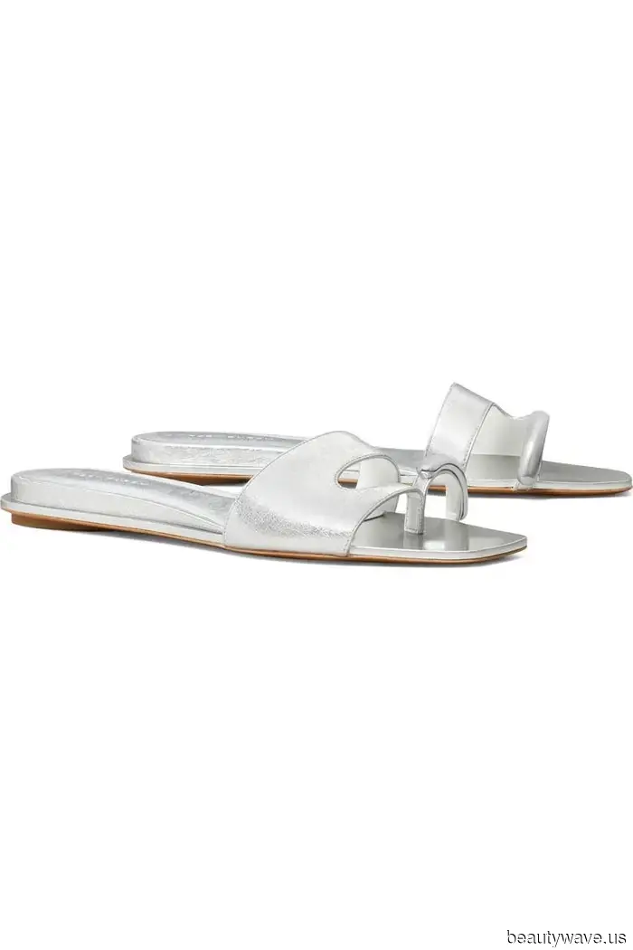Not just plain white dresses— in 2026, the focus is on this beautiful dress trend paired with this sandal-color trend.