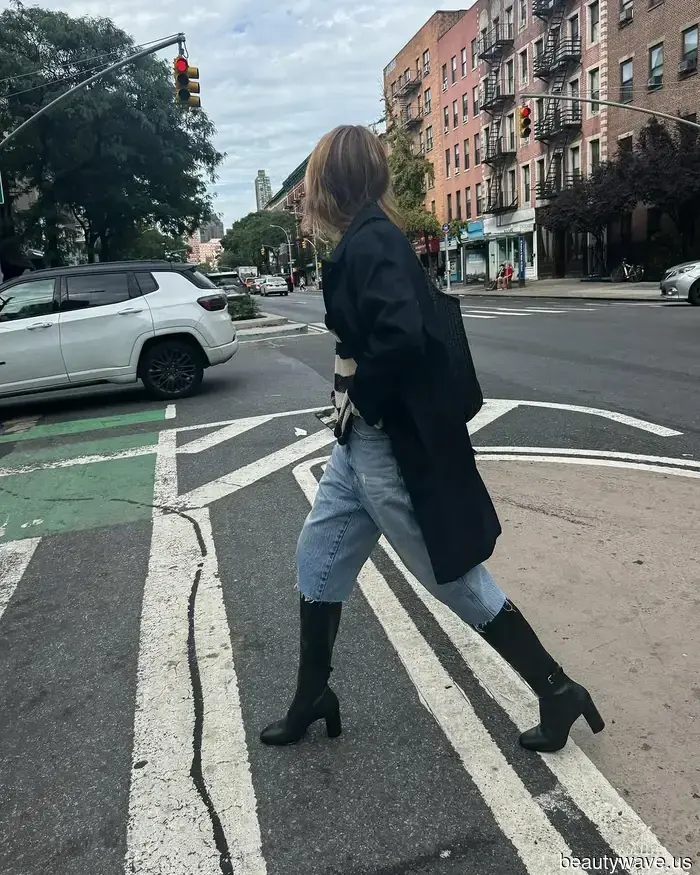 Tutti a Parigi hanno appena abbandonato gli stivali alla caviglia per questo stile di stivale che è molto più elegante.