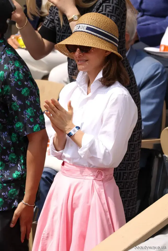 White skirts aren’t "out," but celebrities in their 40s are embracing this lovely color trend instead.