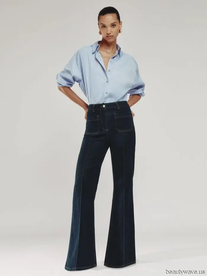 Pariser haben heimlich Skinny-Jeans durch diesen schicken Jeans-Trend ersetzt&mdash;jetzt sehe ich ihn bei M&S, Mango und…