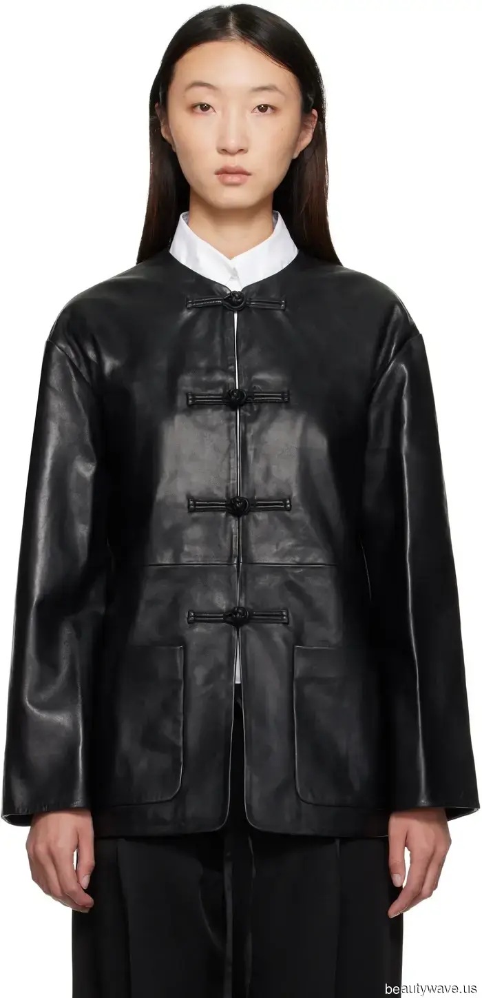 Las chaquetas de motorista están bien, pero la gente de moda está usando esta tendencia de chaquetas de cuero que parecen caras en su lugar.