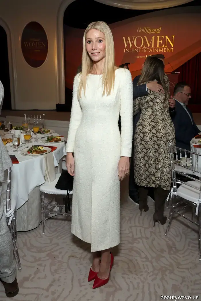 Gwyneth Paltrow recently embodied the style of Carolyn Bessette Kennedy, but replaced her '90s sandals with *this* shoe trend.