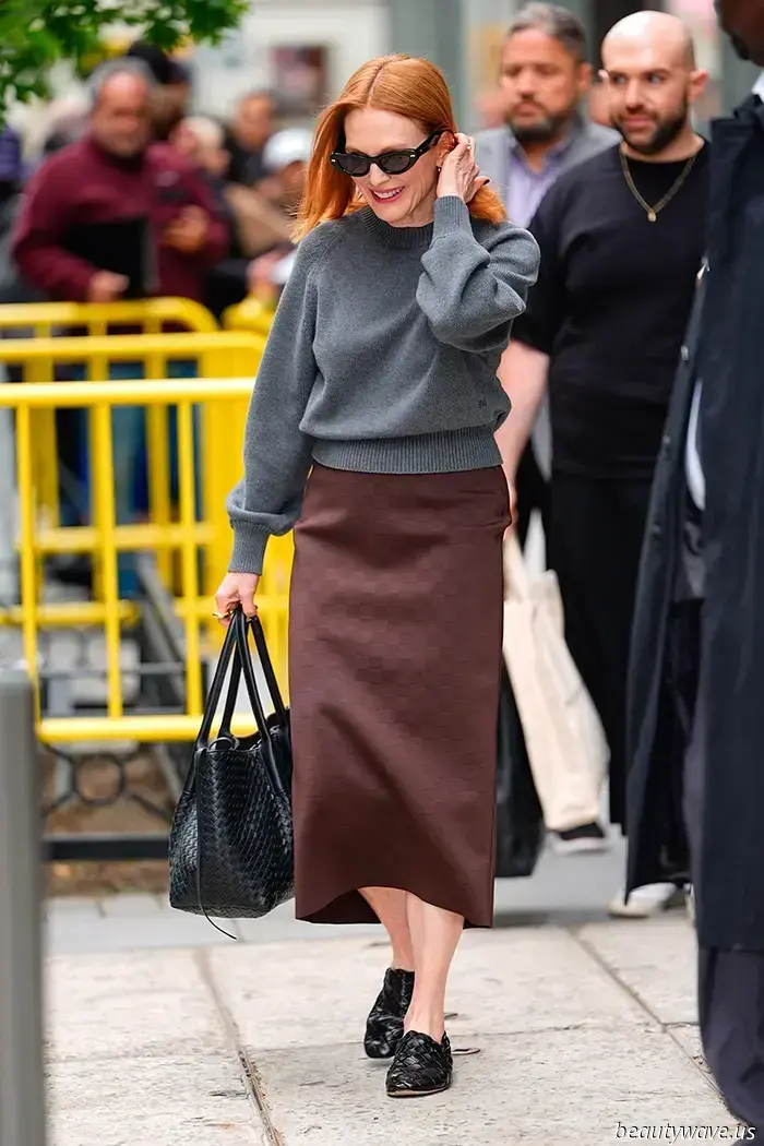 Sophisticated Dressers in Manhattan Are Swapping Suede Flats for This Similarly Luxurious Trend.