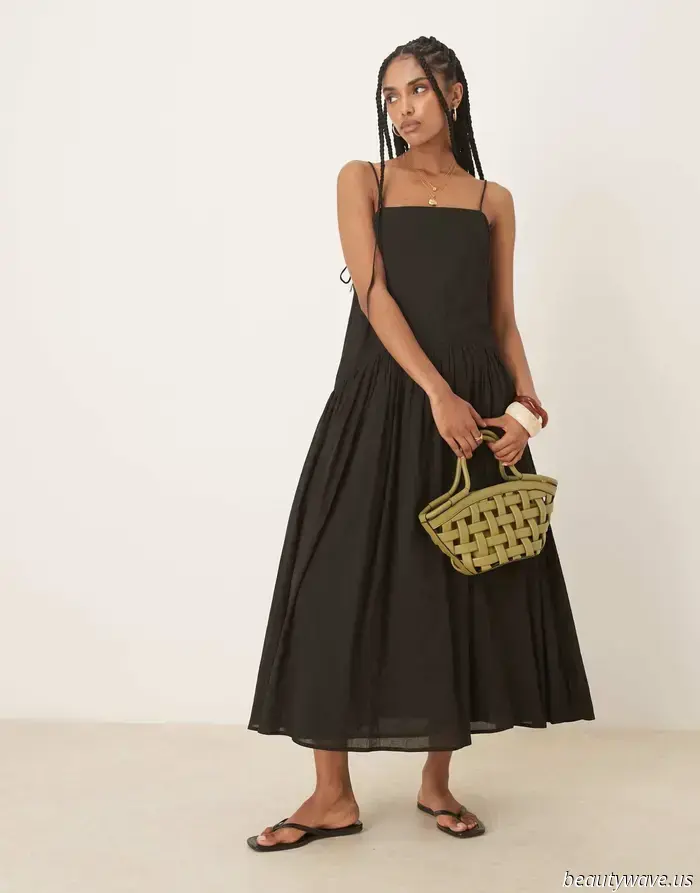 Sigo viendo este vestido de verano elegante en mujeres con estilo, y sorprendentemente es asequible