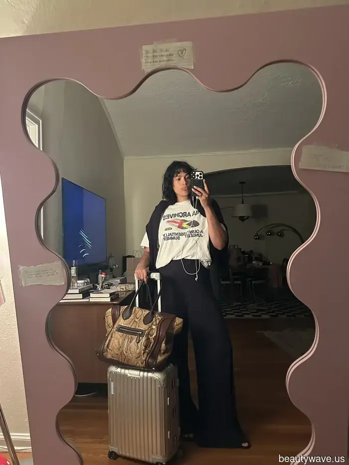 I'm a model who has traveled to more than 15 countries for work—let me introduce you to my airport outfit.