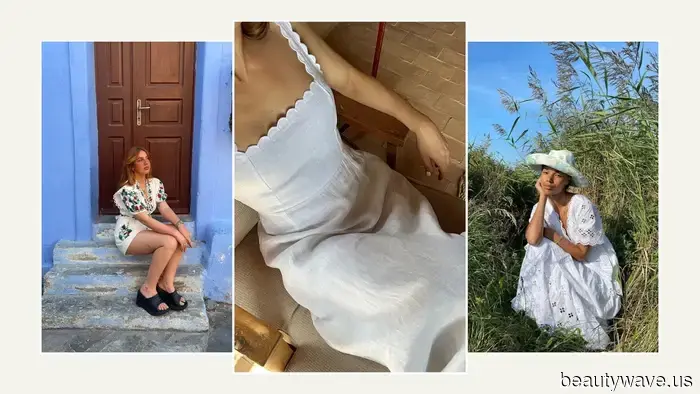 This is the single dress detail that is flooding our feeds at the moment—we're completely captivated.