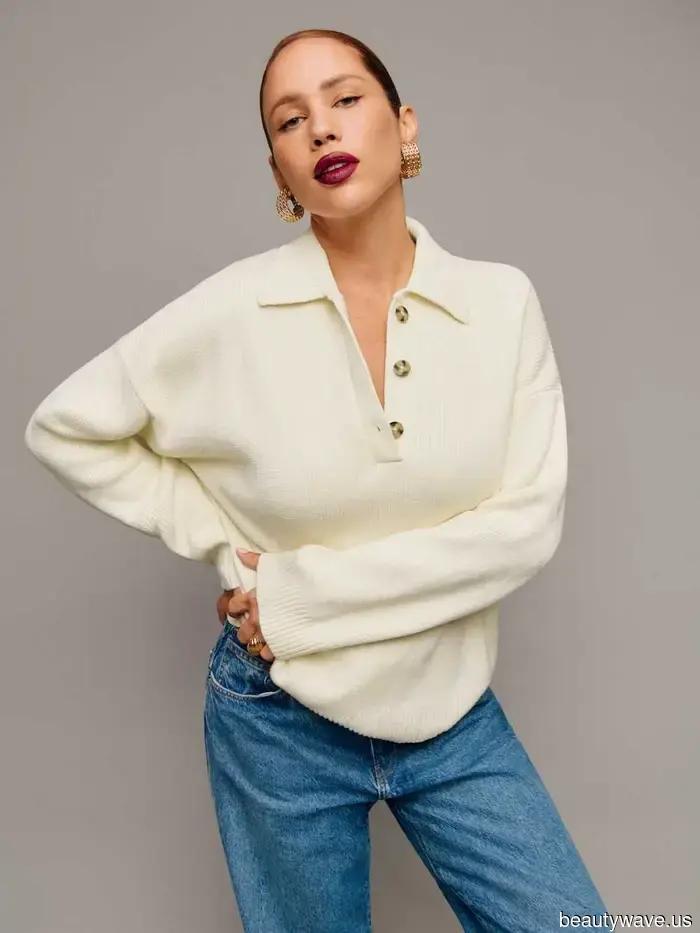 Reformation rara vez está en oferta&mdash;ahora su tricot más elegante tiene un 50% de descuento